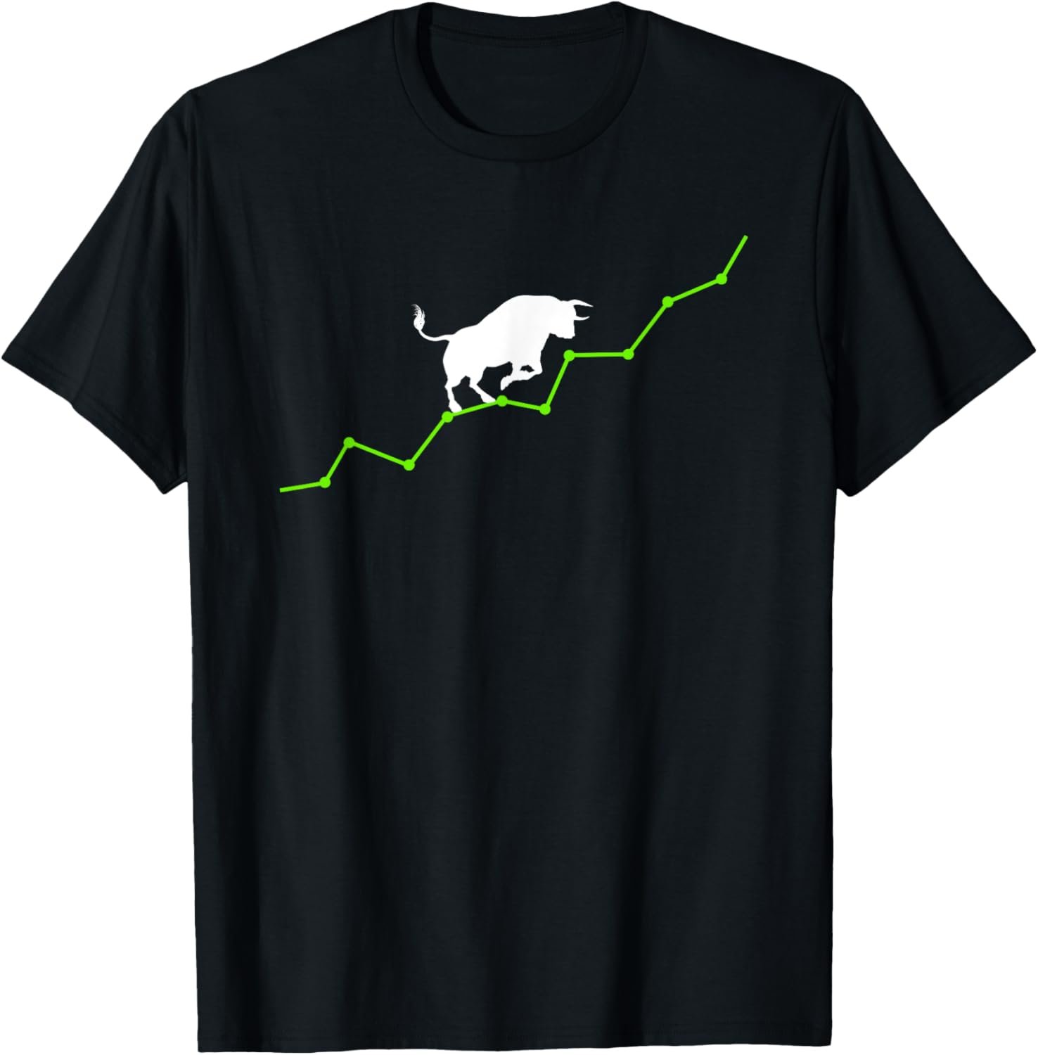 Stock Market Bull T-Shirt - Image 2
